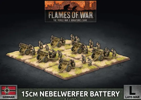 Flames of War - 15cm Rocket Launcher Battery
