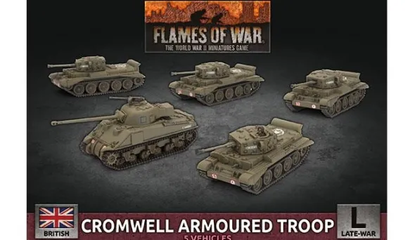 Flames of War - Cromwell Armoured Troop