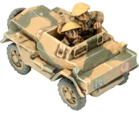 Flames of War - Daimler Armoured Car Troop