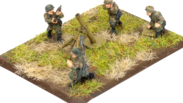 Flames of War - Fallschirmjäger 8cm-12cm Mortar Platoon