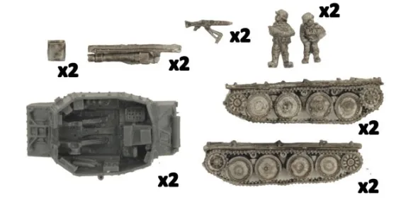 Flames of War - Grille 15cm Gun Platoon