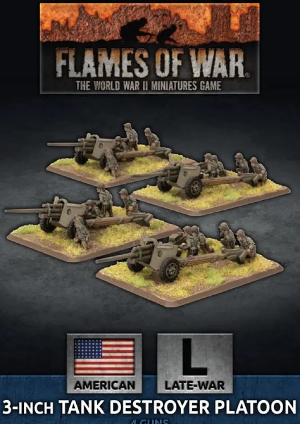 Flames of War - 3-inch Tank Destroyer Platoon