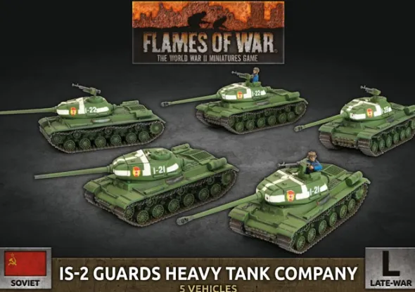 Flames of War - IS-2 Guards Heavy Tank Company