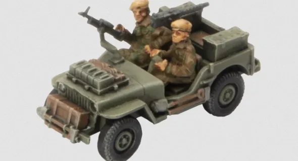 Flames of War - Jeep Recce Troop / SAS Section