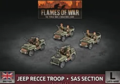 Flames of War - Jeep Recce Troop / SAS Section