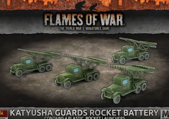Flames of War - Katyusha Guards Rocket Battery