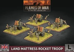 Flames of War - Land Mattress Rocket Troop