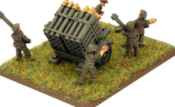 Flames of War - Land Mattress Rocket Troop