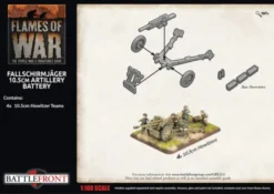 Flames of War - Liberation of Italy - FJ 10.5cm Artillery Battery