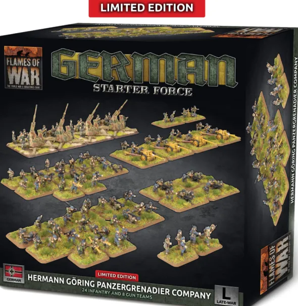 Flames of War - Liberation of Italy - Hermann Goering Panzergrenadier Company (Limited Edition)