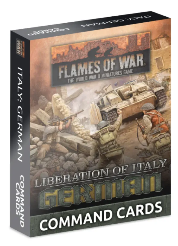 Flames of War - Liberation of Italy - German Command Card Pack