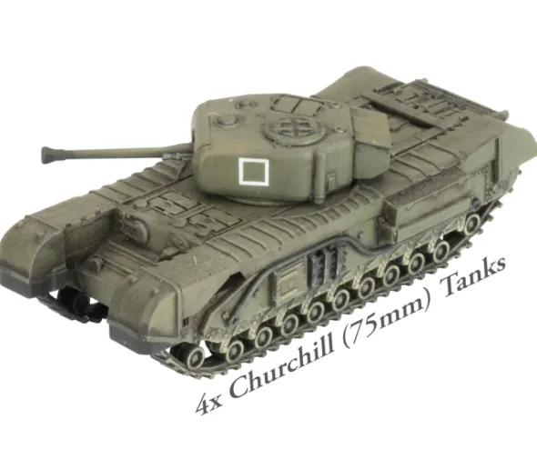 Flames of War - Liberation of Italy - North Irish Horse Churchill Tank Squadron (Limited Edition)