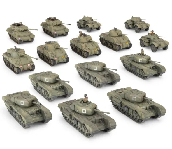 Flames of War - Liberation of Italy - North Irish Horse Churchill Tank Squadron (Limited Edition)