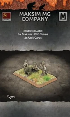 Flames of War - Maksim MG Company