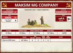 Flames of War - Maksim MG Company