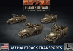 Flames of War - M3 Halftrack Transport Platoon