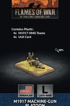 Flames of War - M1917 Machine Gun Platoon