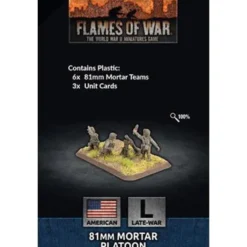 Flames of War - 81mm Mortar Platoon