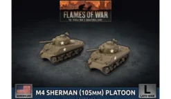 Flames of War - M4 Sherman (105mm) Assault Gun Platoon