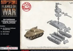 Flames of War - M4 Sherman (105mm) Assault Gun Platoon