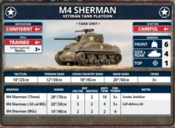 Flames of War - M4 Sherman Tank Platoon