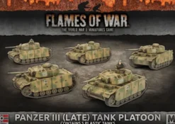 Flames of War - Panzer III (Late) Tank Platoon