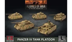 Flames of War - Panzer IV Tank Platoon