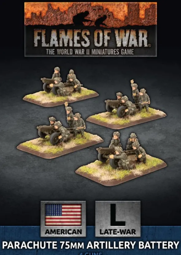 Flames of War - Parachute 75mm Artillery Battery