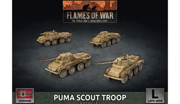 Flames of War - Puma Scout Troop
