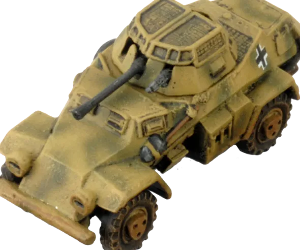 Flames of War - SdKfz 221 and 222 SS Scout Troop