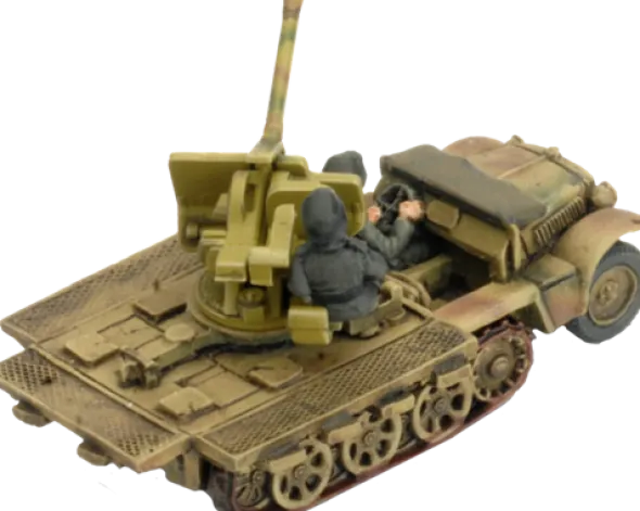 Flames of War - SdKfz 10/4 Light AA Platoon