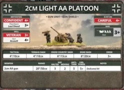 Flames of War - SdKfz 10/4 Light AA Platoon