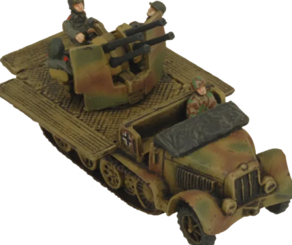 Flames of War - SdKfz 7/1 Quad AA Platoon