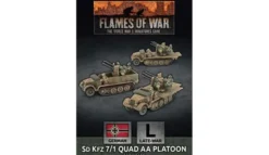 Flames of War - SdKfz 7/1 Quad AA Platoon