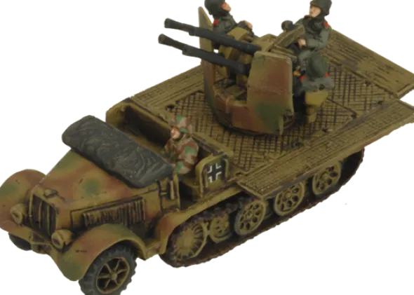 Flames of War - SdKfz 7/1 Quad AA Platoon