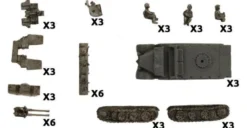 Flames of War - SdKfz 7/1 Quad AA Platoon