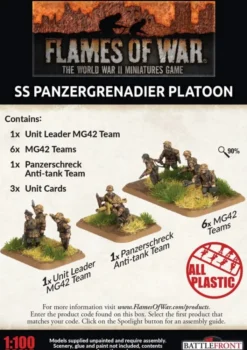 Flames of War - SS Panzergrenadier Platoon
