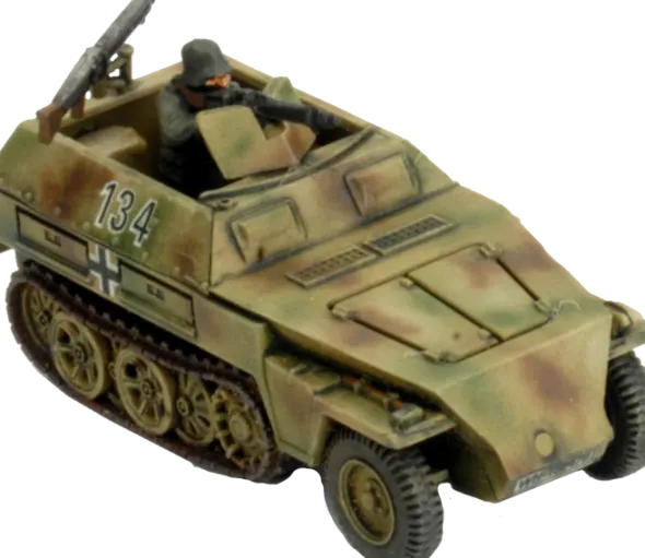 Flames of War - SS Reconaissance Company HQ
