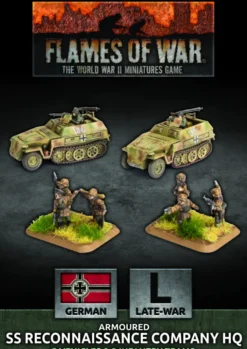 Flames of War - SS Reconaissance Company HQ
