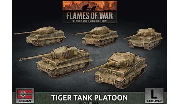 Flames of War - Tiger Heavy Tank Platoon