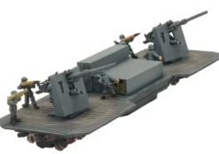 Flames of War - Twin 8.8cm FlaK Railway Car