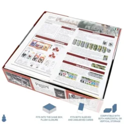 Flamme Rouge et Extensions - Boîte de Rangement Dicetroyers Compatible