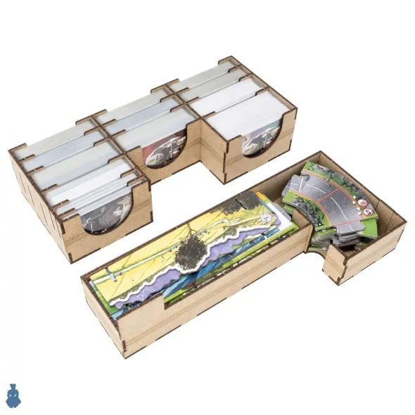 Flamme Rouge et Extensions - Boîte de Rangement Dicetroyers Compatible