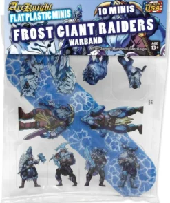 Flat Plastic Miniatures - Frost Giant Raiders Warband