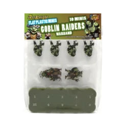 Flat Plastic Miniatures - Goblin Raiders - 10pc