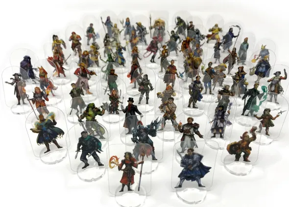 Flat Plastic Miniatures - PC Expansion Pack - 64 pièces