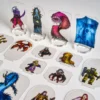 Flat Plastic Miniatures - The Underground - 62 Pieces