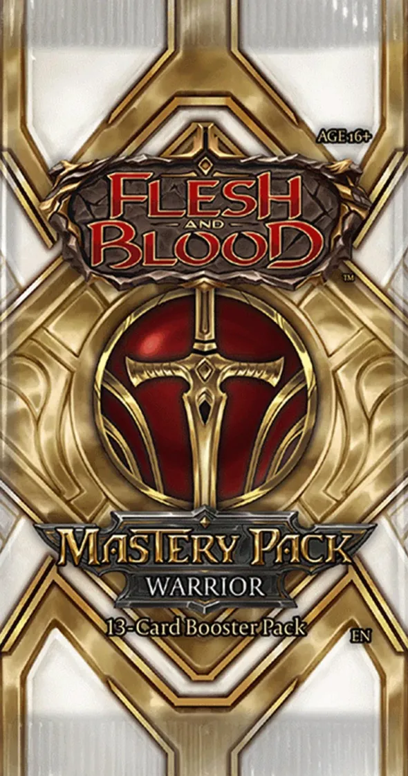 Flesh & Blood - Mastery Pack: Warrior - Boite de 12 Boosters