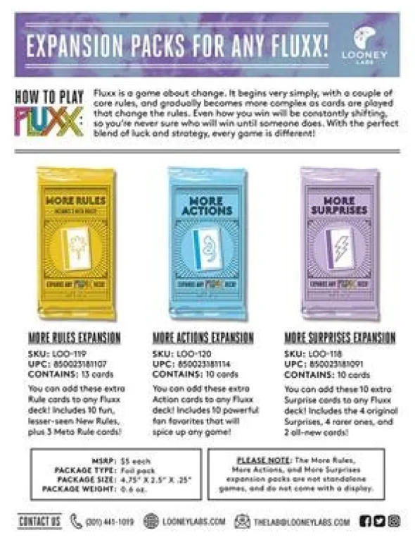 Fluxx: More Surprises