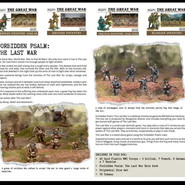 Forbidden Psalm - The Last War Starter Set
